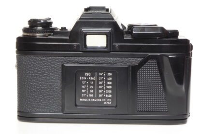 Minolta X-700 35mm Film Camera Back View