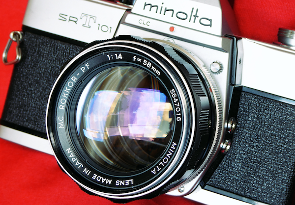 Minolta MC ROKKOR 58mm f1.4 – Lens…