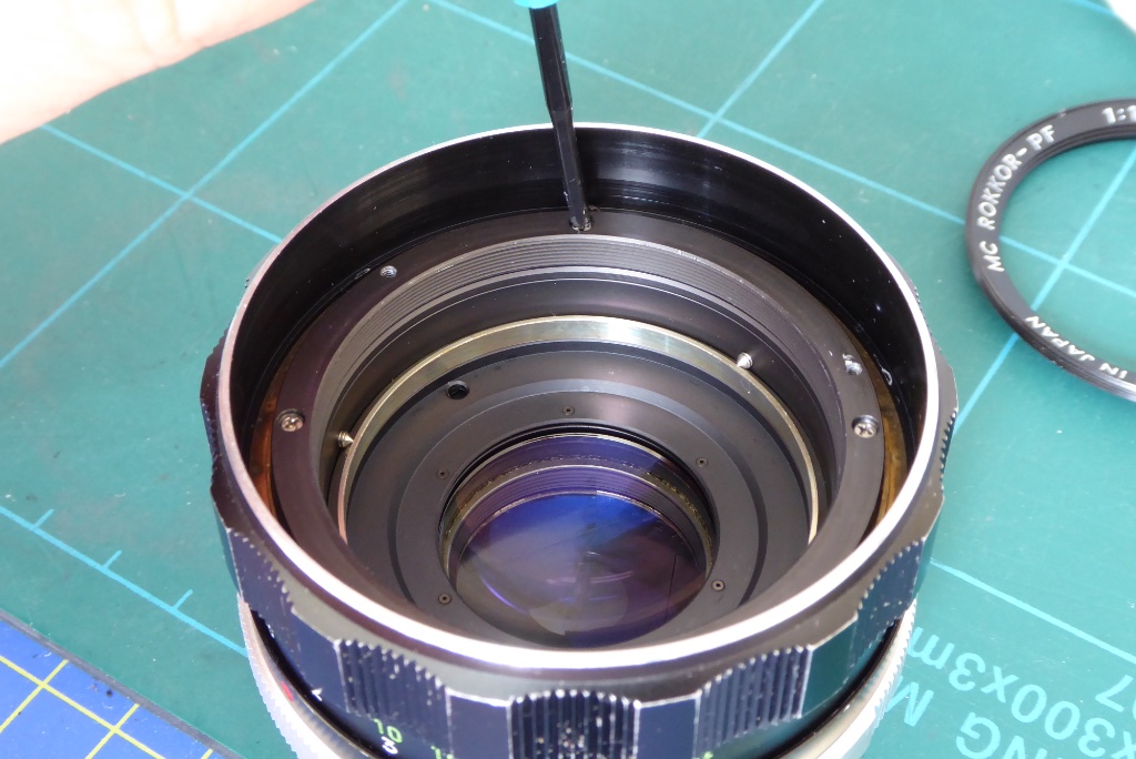 Lens Repair Minolta Rokkor 55mm f1.4