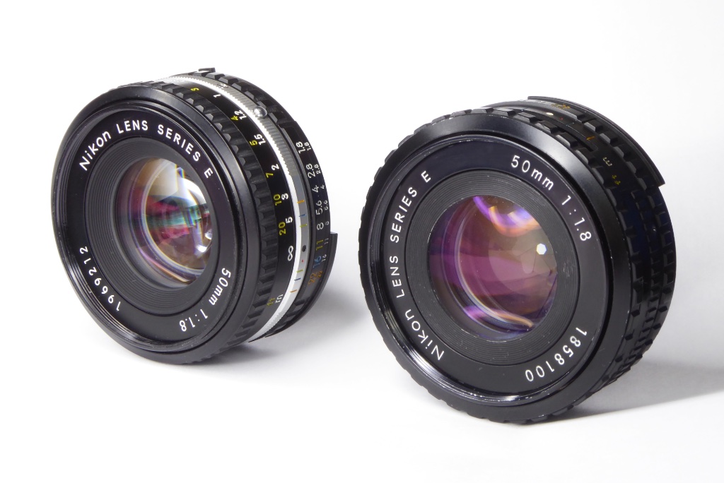 Nikon Series E 50mm f1.7 - Early and Late Versions