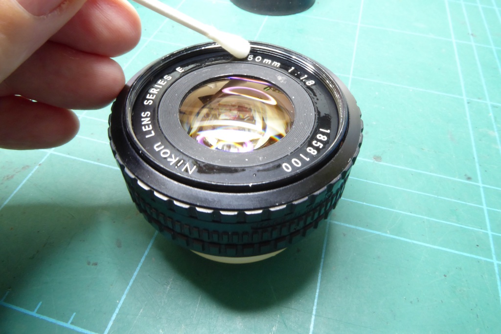 Nikon Series E removing the beauty ring