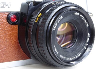 Minolta MD Rokkor 45mm f2 lens