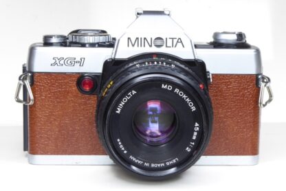Minolta XG-1 front view