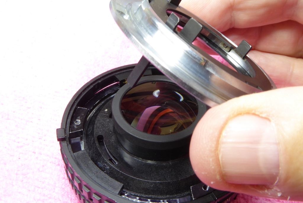 Nikon Series E - Replacing Lens Mount