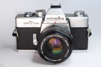 Minolta SRT-101b 35mm Film SLR - front view