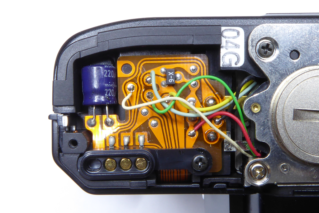 X-300 Shutter release capacitor