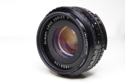 Nikon Series E 50mm f1.7 lens front view