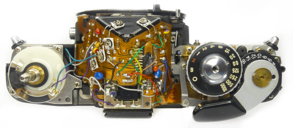 XD-7 with the top cover removed