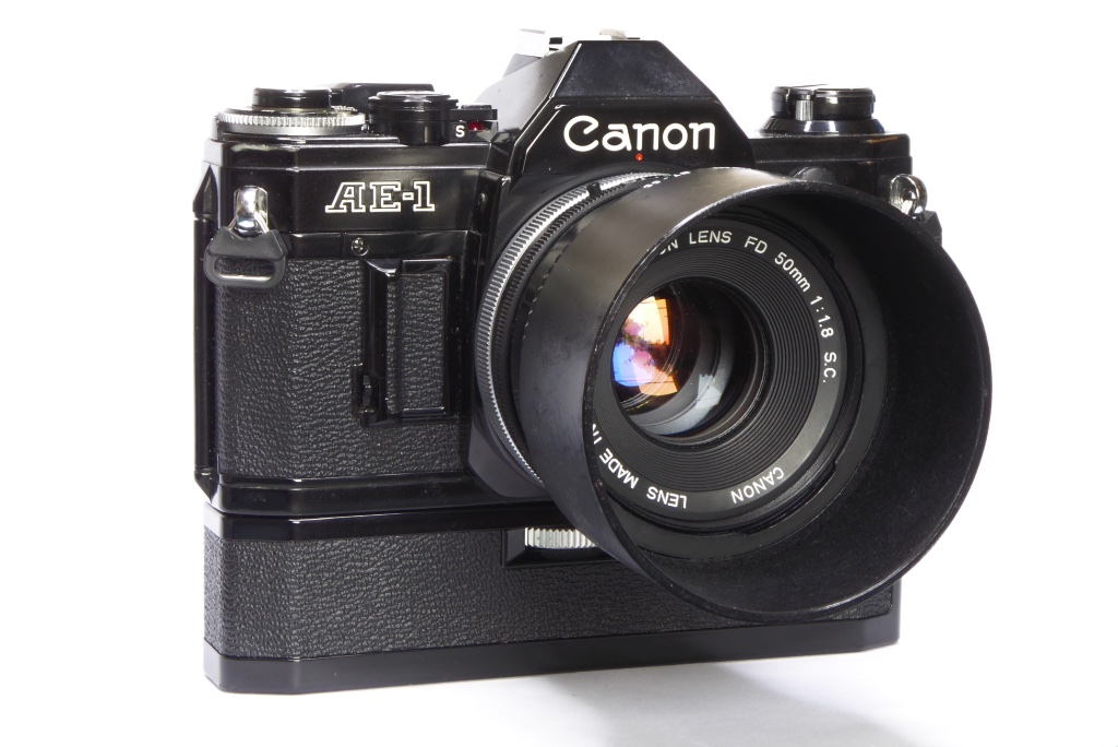 Canon AE-1 in full dress