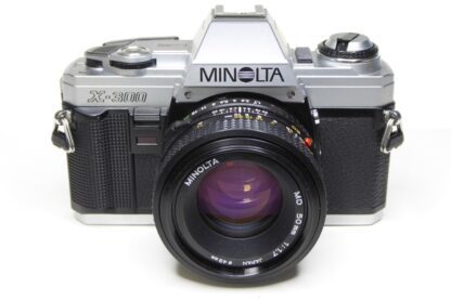 Minolta X-300 SLR Camera Front View