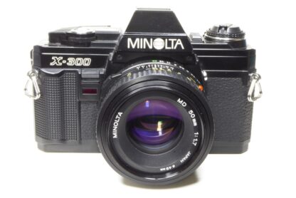 Minolta X-300 SLR Camera Black