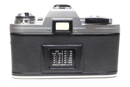 Minolta X300 35mm Film Camera Silver Rear