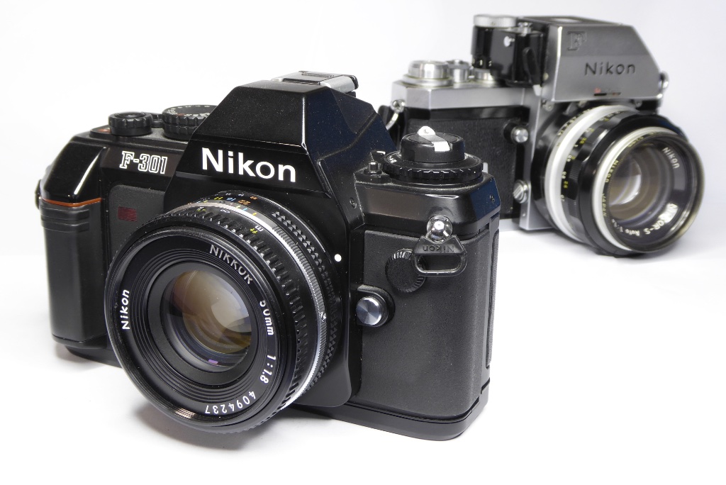 Nikon F-301 and Nikon F