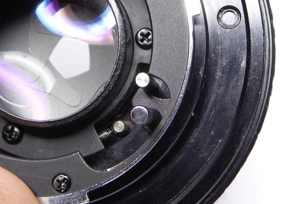 Replacing the lens mount on the 45mm f2 rokkor