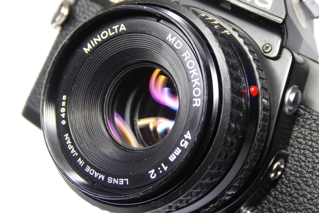 The Minolta Rokkor MD 45mm f2 Lens