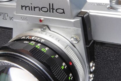 Minolta SRT 101 - Rokkor 55mm f1.7 Lens Detail