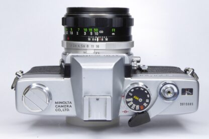 Minolta SRT 101 - Rokkor 55mm f1.7 Top Detail