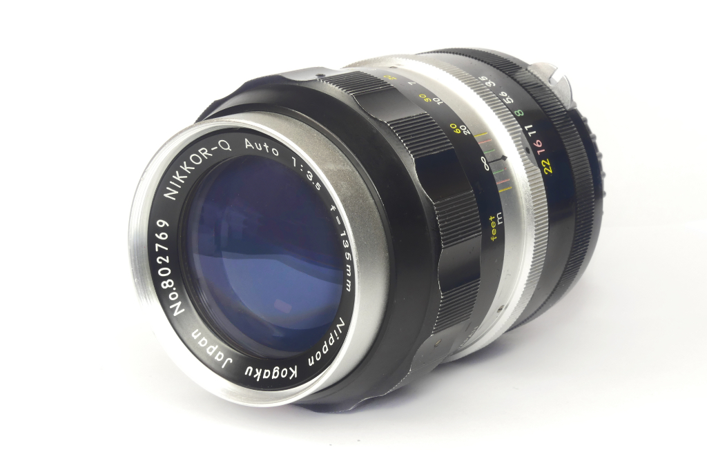 Nikkor-Q 135mm f3.5 NAI Lens after rebuild.