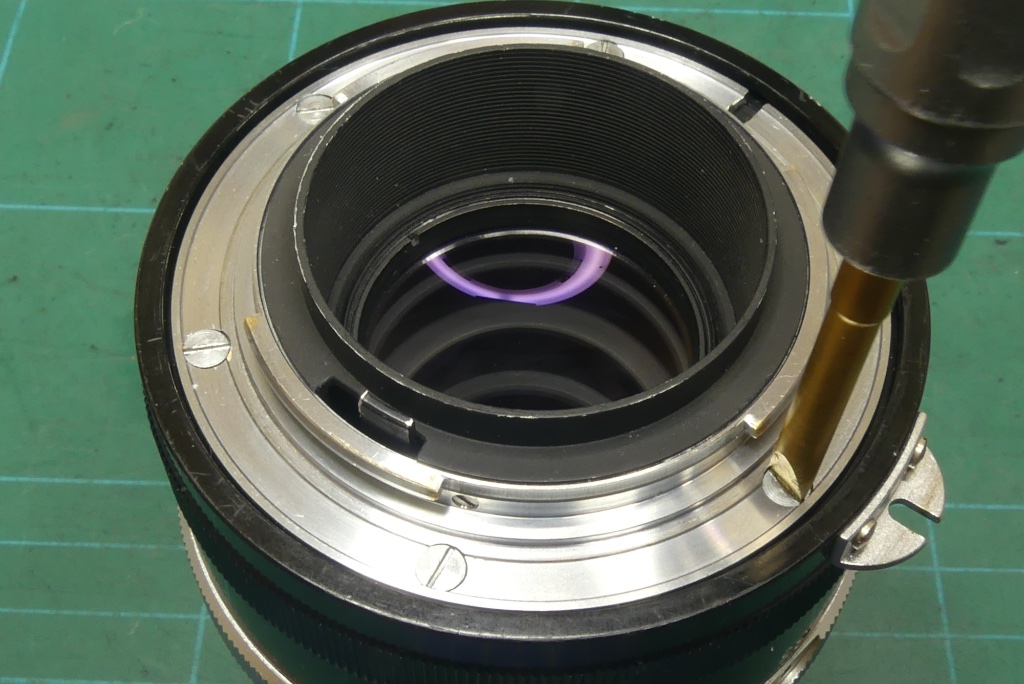 Replace the lens mount