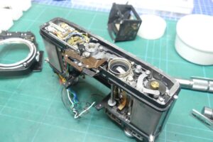 3359870 Restoration - base of camera during work