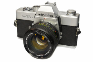 Minolta SRT101 35mm Camera with 50mm f1.4 Lens