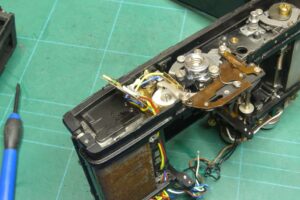 Restoration - The base of the camera gets rebuilt