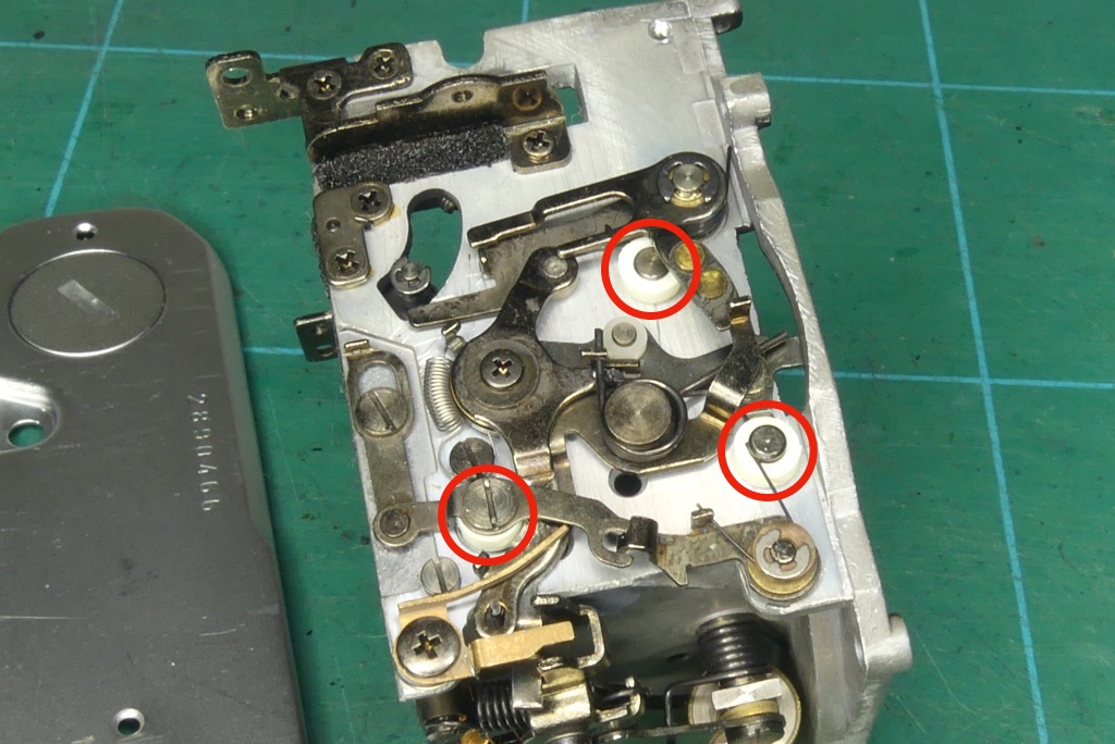 Pentax ME Super - The Mirror Box Washers