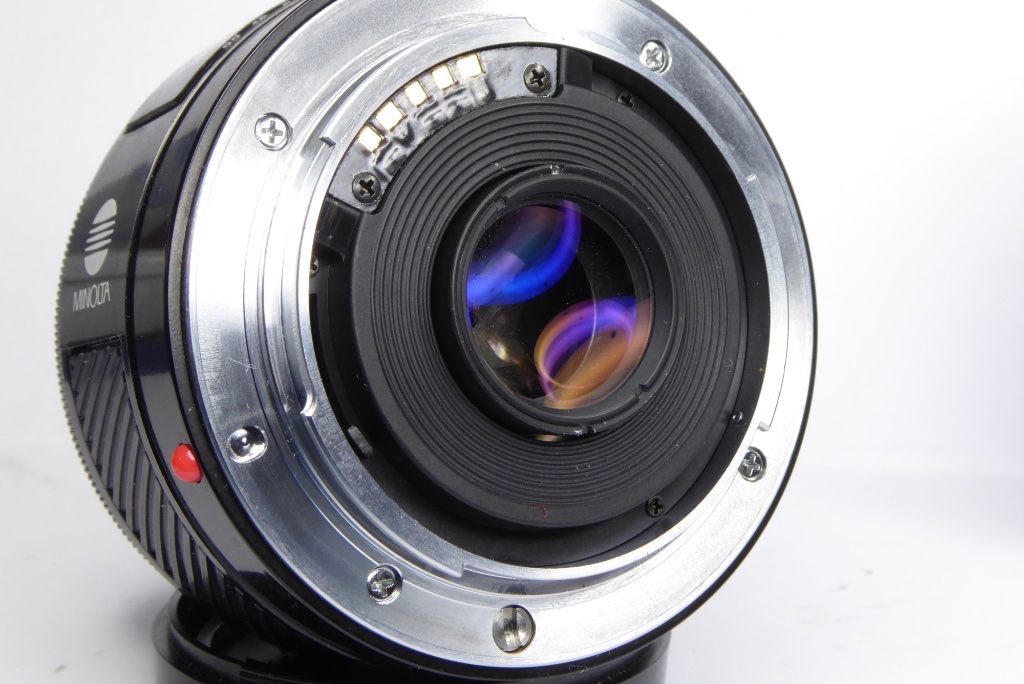 Minolta 'A' Series Lens Rear